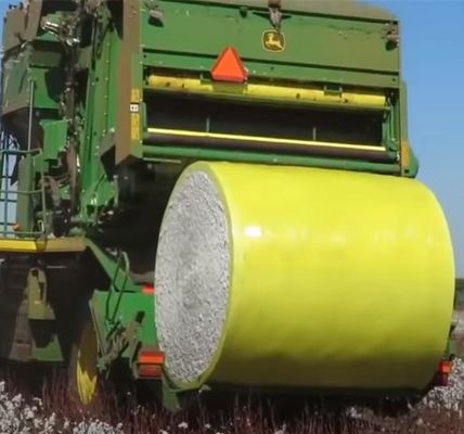 Желтая хлопковая упаковочная пленка для хлопкоуборочной машины CP690 CP770