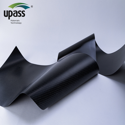 Площадь из пластика с перекрестной ламинированной пленкой из HDPE для самоклеющейся полимерной модифицированной битумной водонепроницаемой крышной мембраны
