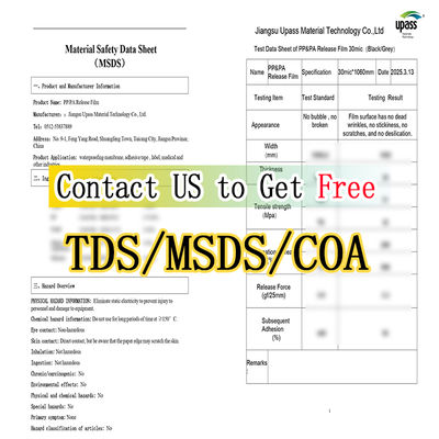 Синяя силиконовая антиадгезионная пленка PE для рулона алюминиевой ленты