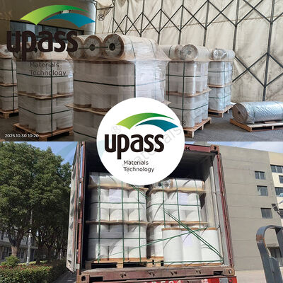 Ширина 100-2000 мм Одно- и двустороннее силиконовое покрытие полипропиленовой, полиамидной и нейлоновой антиадгезионной пленки, индивидуальное тиснение, гидроизоляционная мембрана