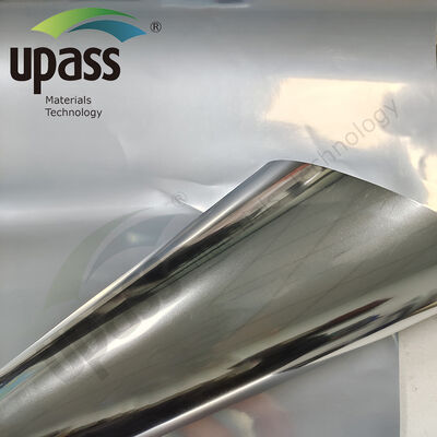 Машинный ламинированный материал дополнительной толщины 150 микрон PE Пластиковая пленка металлизированный полиэстер VMPET Алюминий влагостойкий