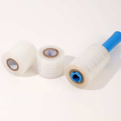 18-дюймовая стрейч-пленка LLDPE толщиной 20 микрон, мягкая пластиковая упаковочная пленка для ручного и машинного использования, ширина, материал ПЭ, изготовленная методом литья