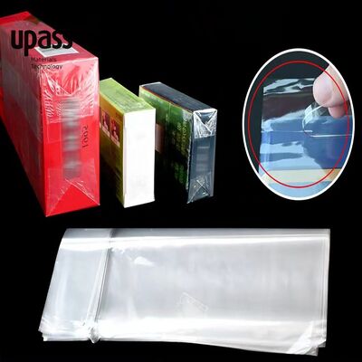 Food Grade Water Soluble Transparent BOPP Film Soft Heat Sealable Thermal Lamination Cigarette Pack Glossy Craft Photo Frame