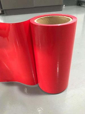 Вкладыш отпуска HDPE DS красным покрытый силиконом для лент пены